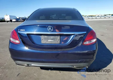 2015 Mercedes-Benz C 300 from USA, damaged, VIN 55SWF4JB8FU045762